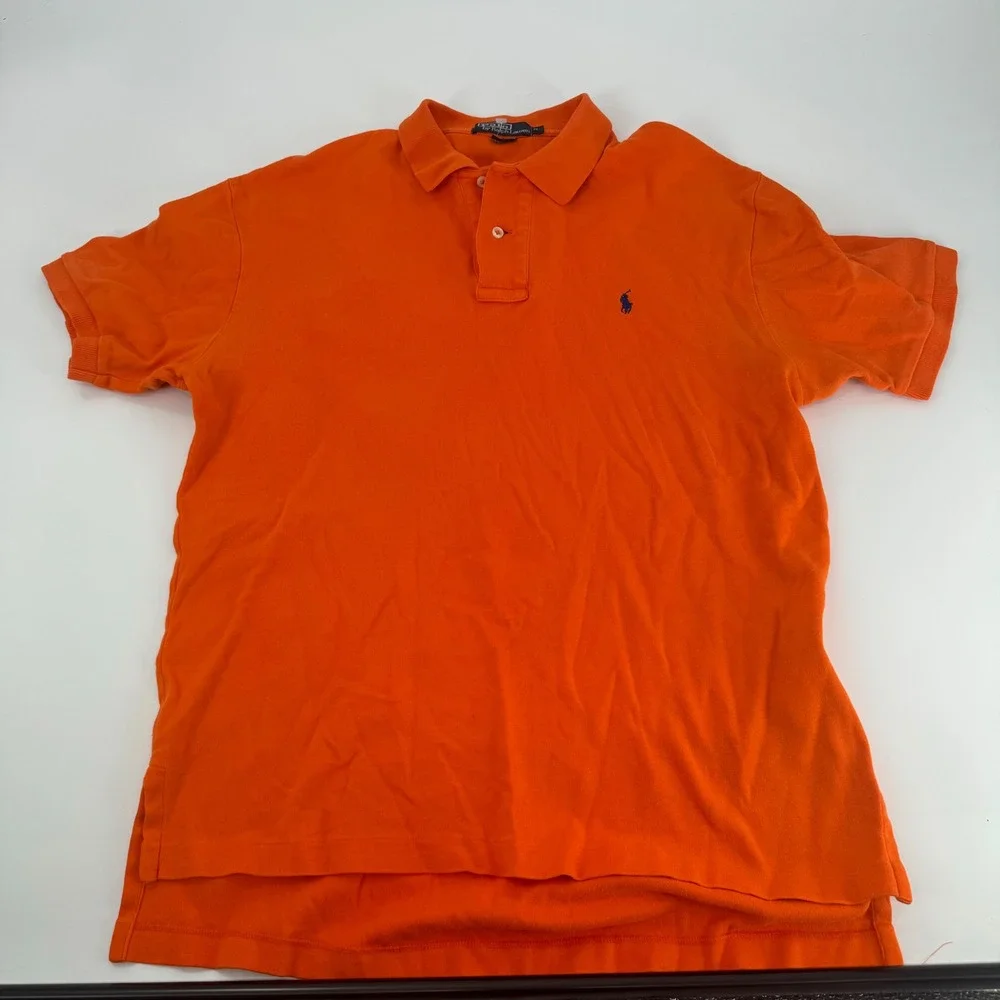 Polo by Ralph Lauren Men's Classic Fit‎ Orange Polo Shirt
